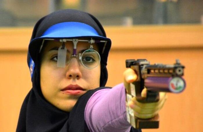 دهمی جهان سهم تنها نماینده ایران در رقابت تپانچه ۲۵ متر زنان 